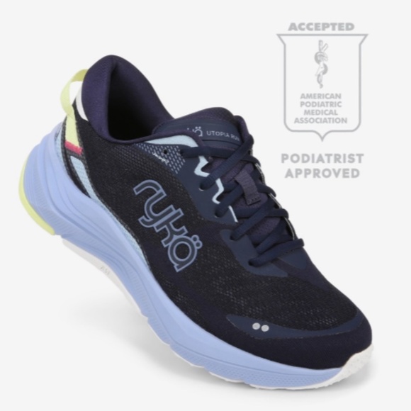 Ryka Made For Women Utopia Run Running Sneaker - Picture 9 of 10